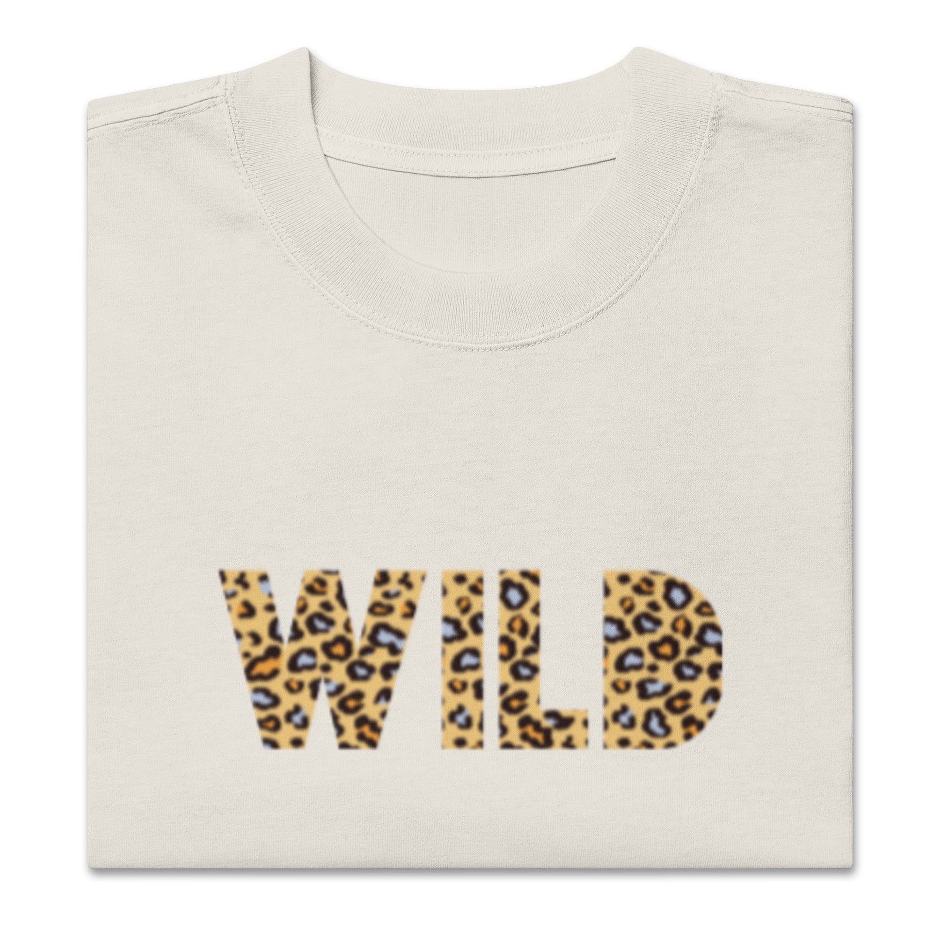 WIL Women's bone oversized faded t-shirt - Bull & Node