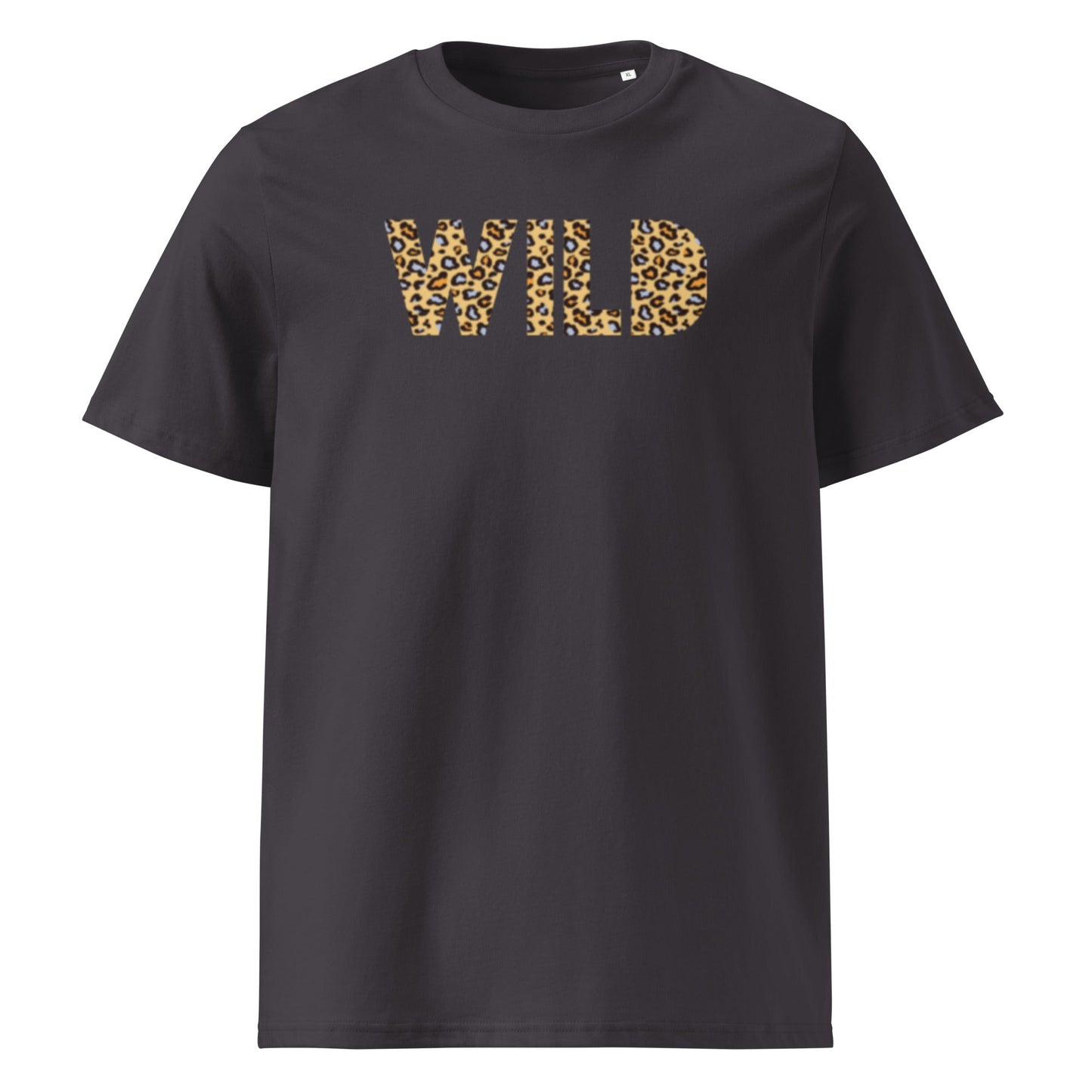 WILD Women's anthracite organic cotton t-shirt - Bull & Node