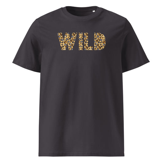 WILD Women's anthracite organic cotton t-shirt - Bull & Node