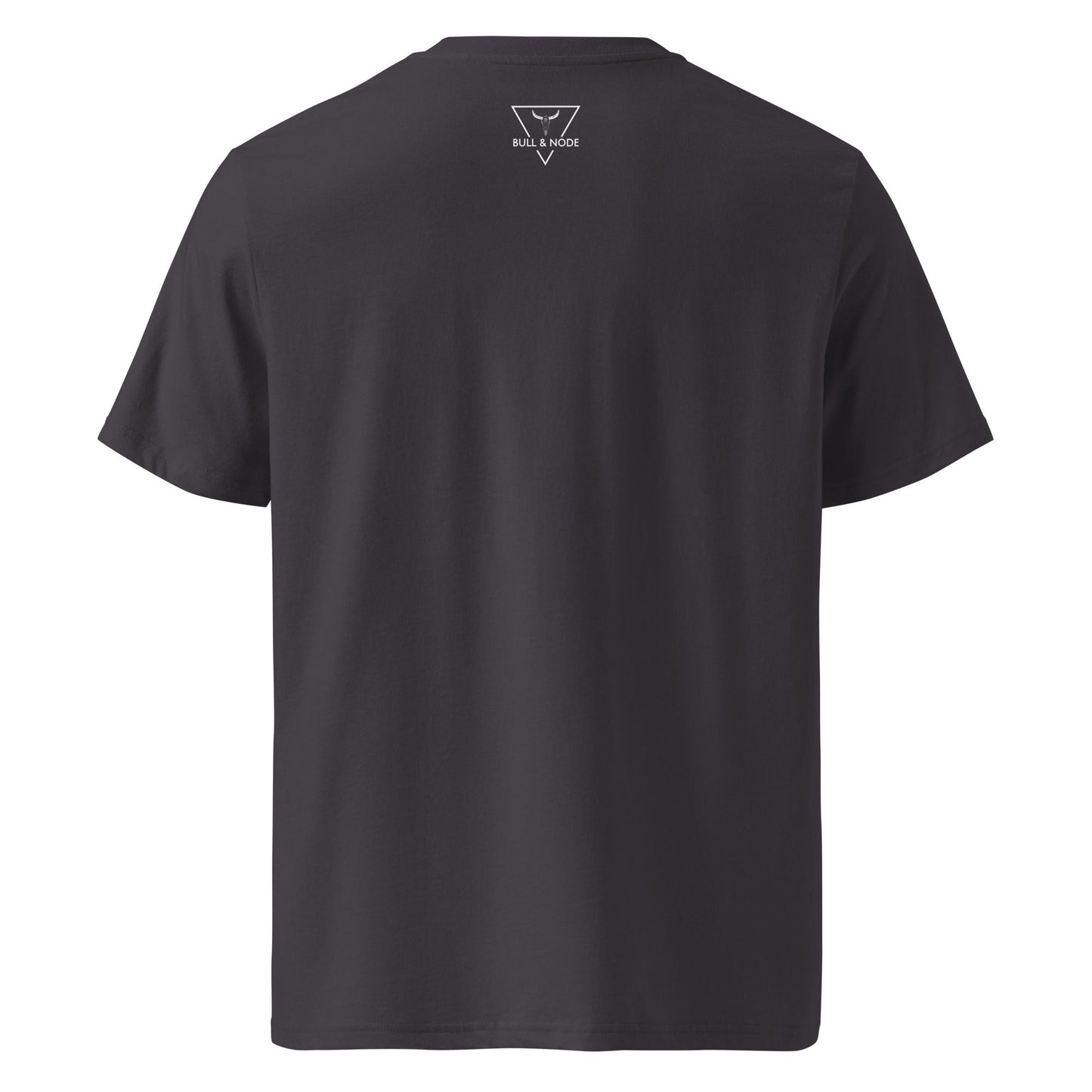 WILD Women's anthracite organic cotton t-shirt - Bull & Node