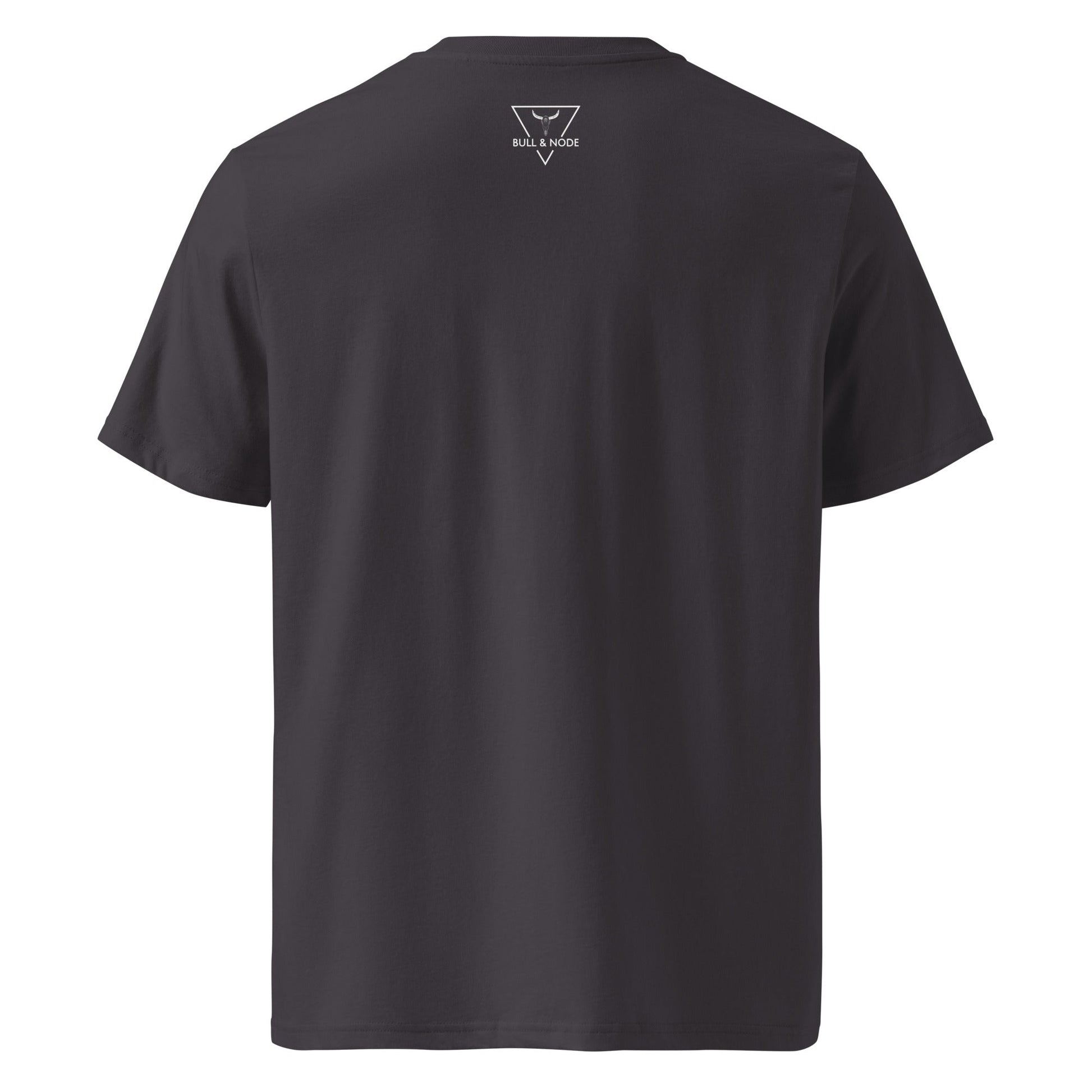 WILD Women's anthracite organic cotton t-shirt - Bull & Node