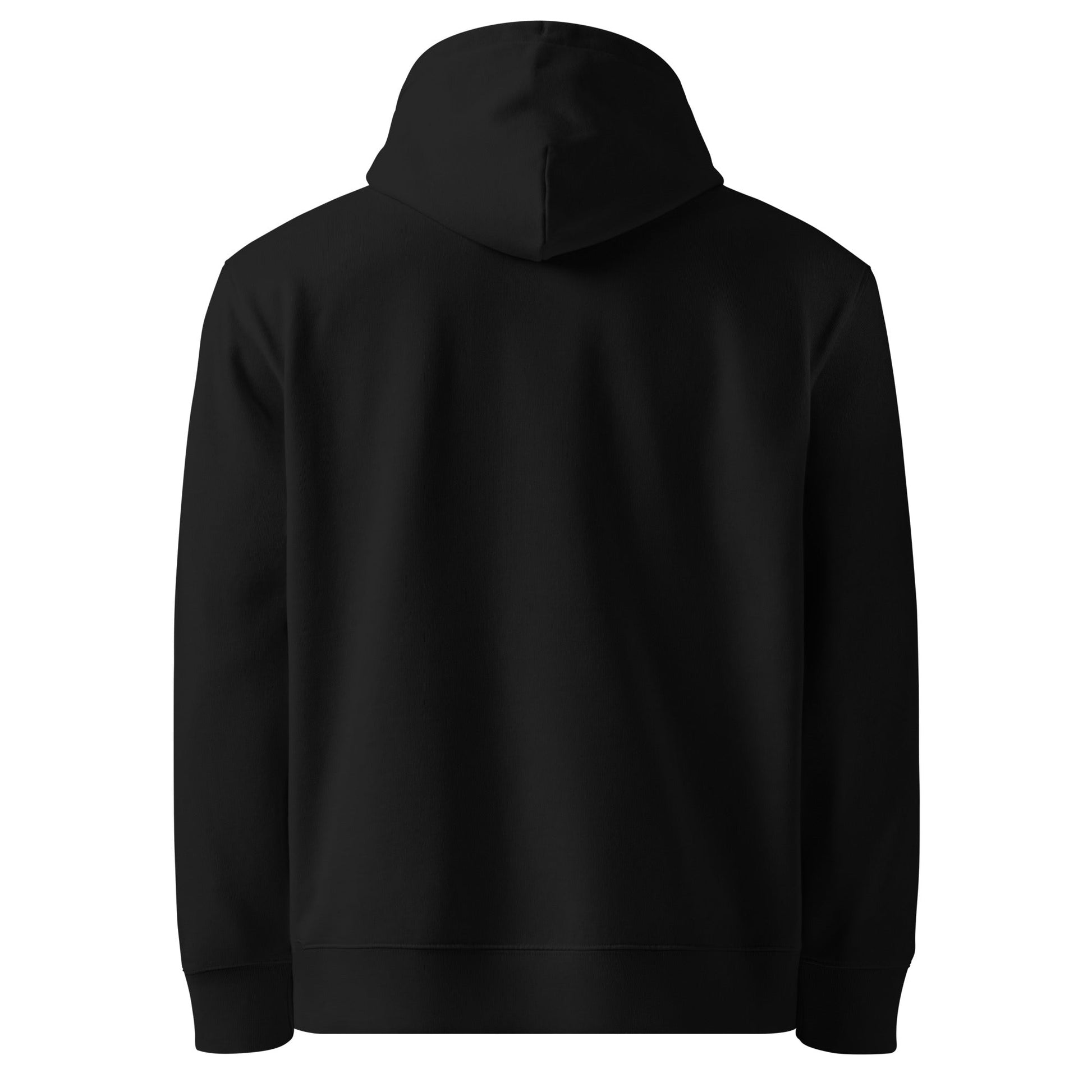 WILD Women's black essential eco hoodie - Bull & Node