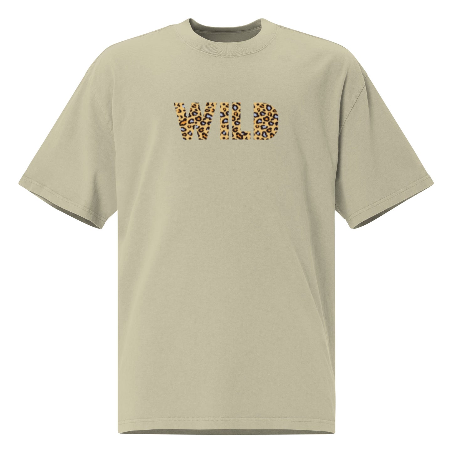 WILD Women's eucalyptus oversized faded t-shirt - Bull & Node
