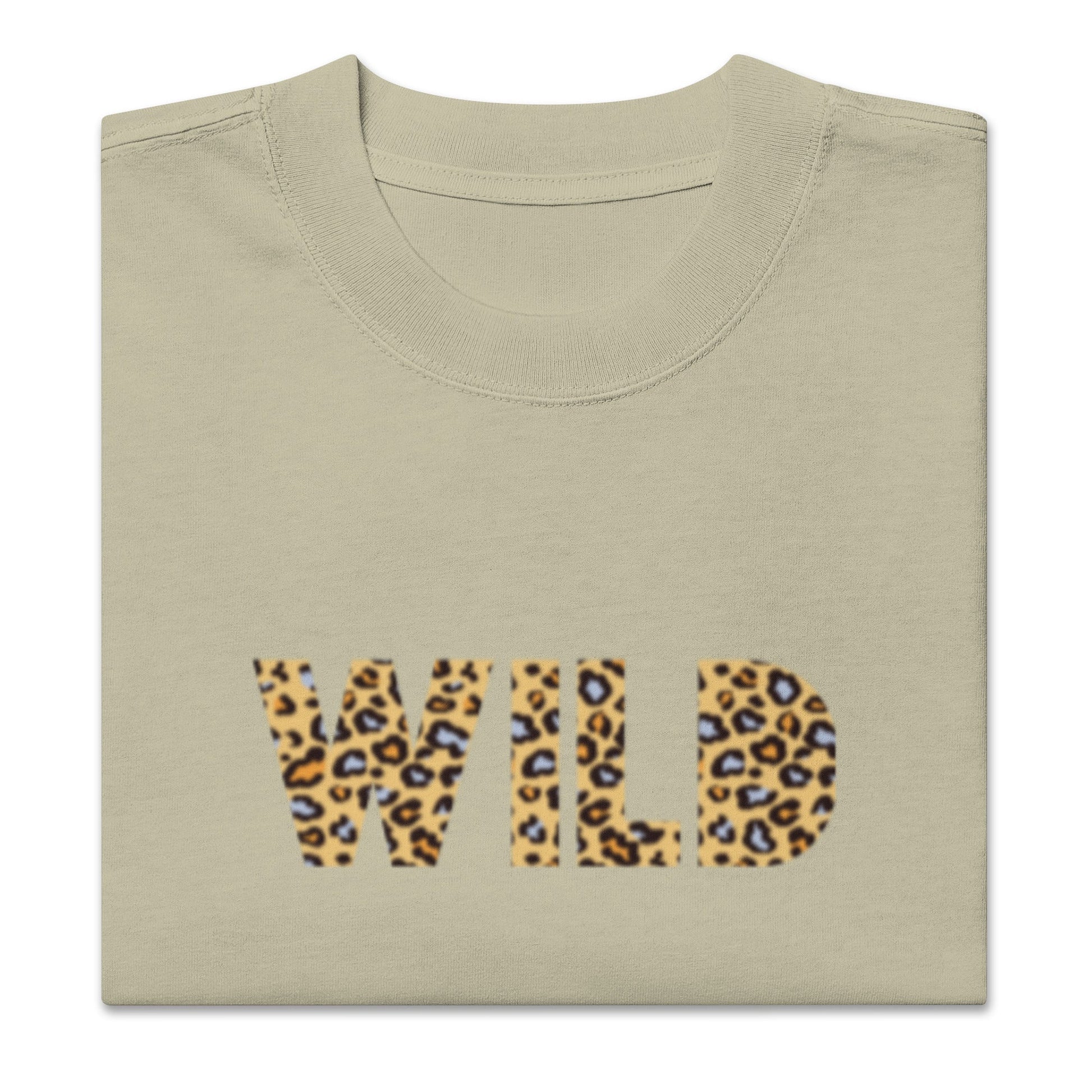WILD Women's eucalyptus oversized faded t-shirt - Bull & Node
