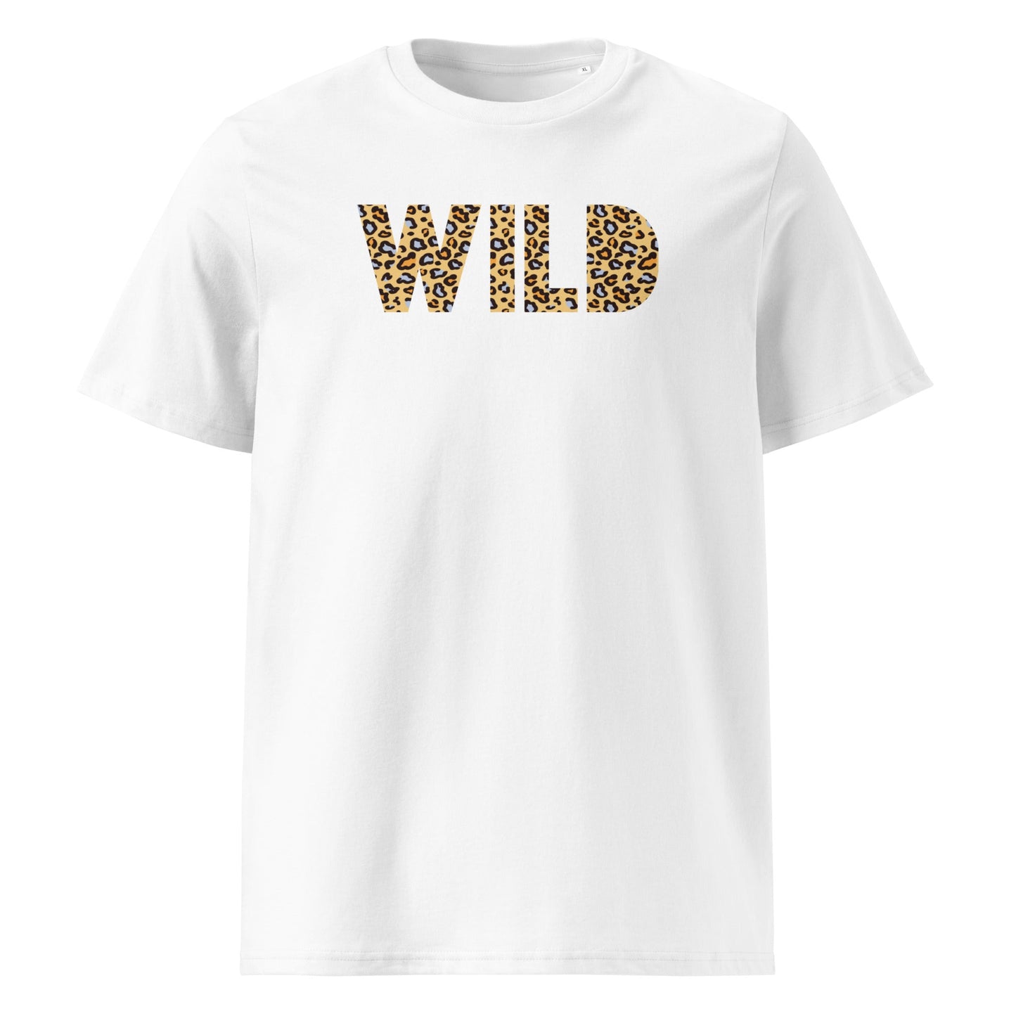 WILD Women's white organic cotton t-shirt - Bull & Node