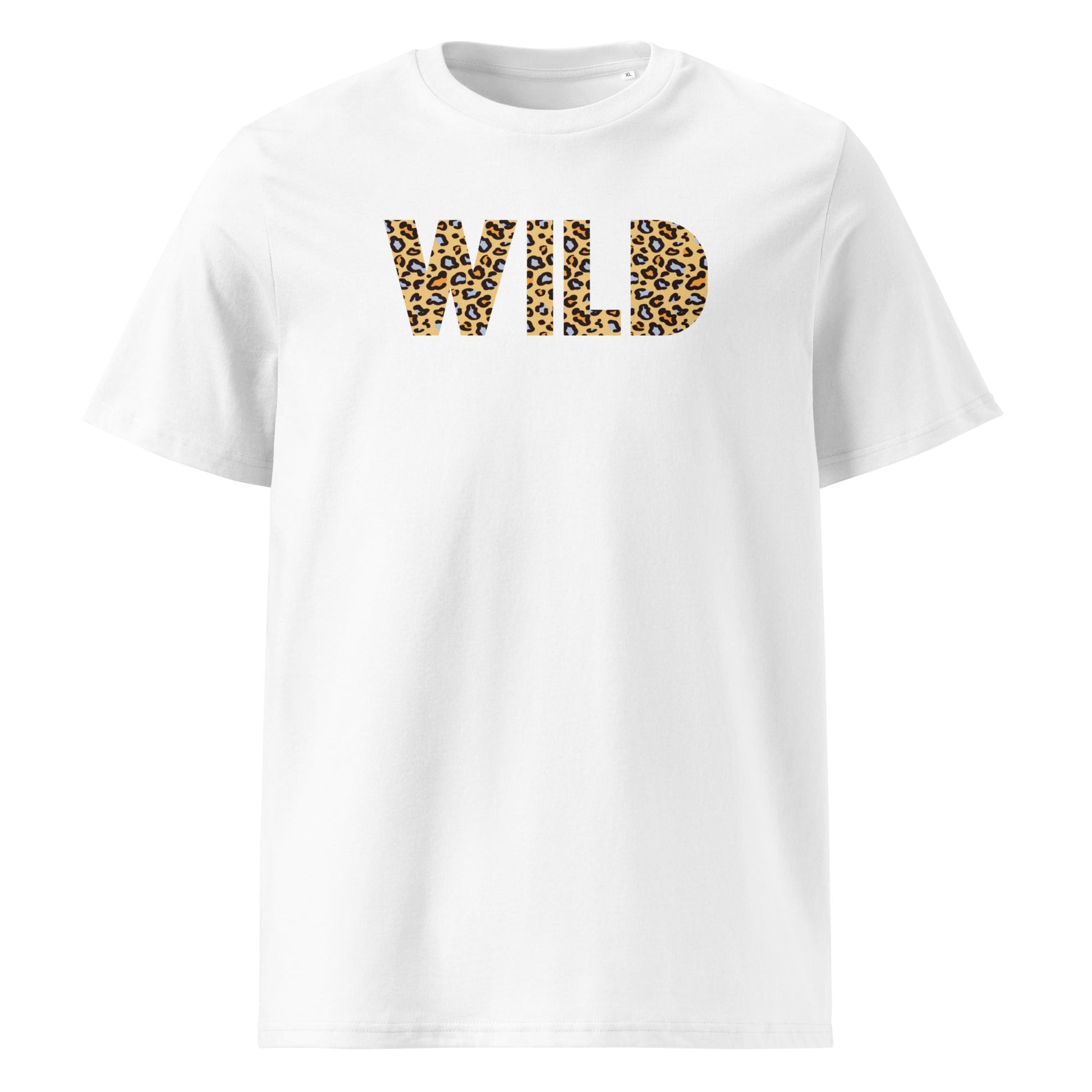 WILD Women's white organic cotton t-shirt - Bull & Node