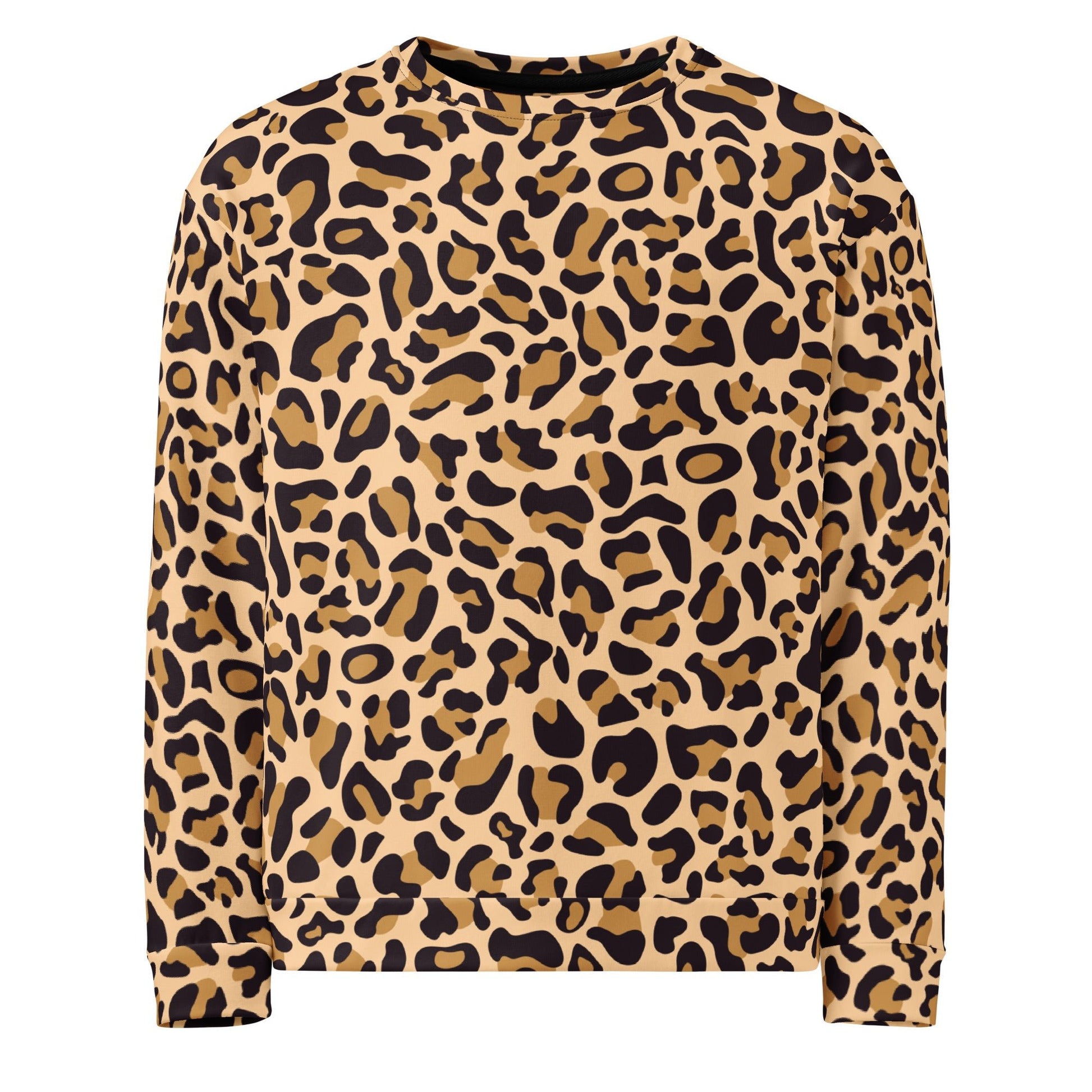 Women's leopard print sweatshirt - Bull & Node