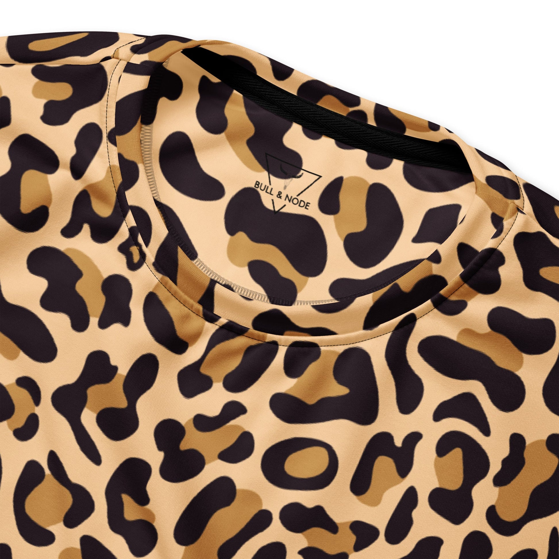 Women's leopard print sweatshirt - Bull & Node