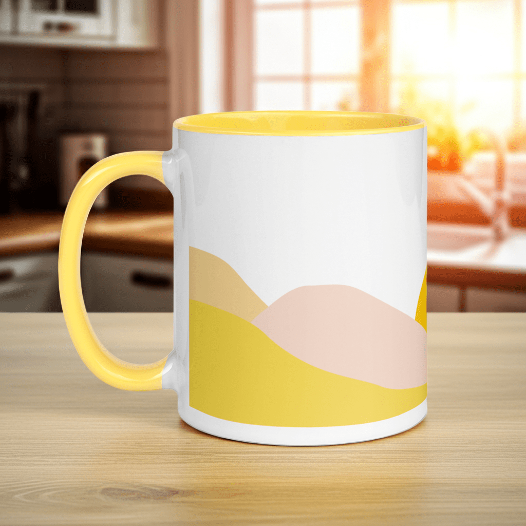 YELLOW MOUNTAIN STATE Mug - Bull & Node