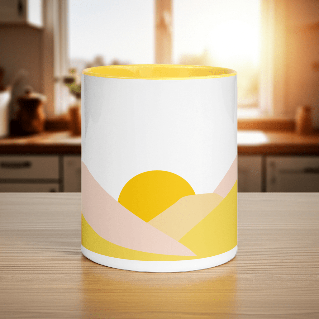 YELLOW MOUNTAIN STATE Mug - Bull & Node
